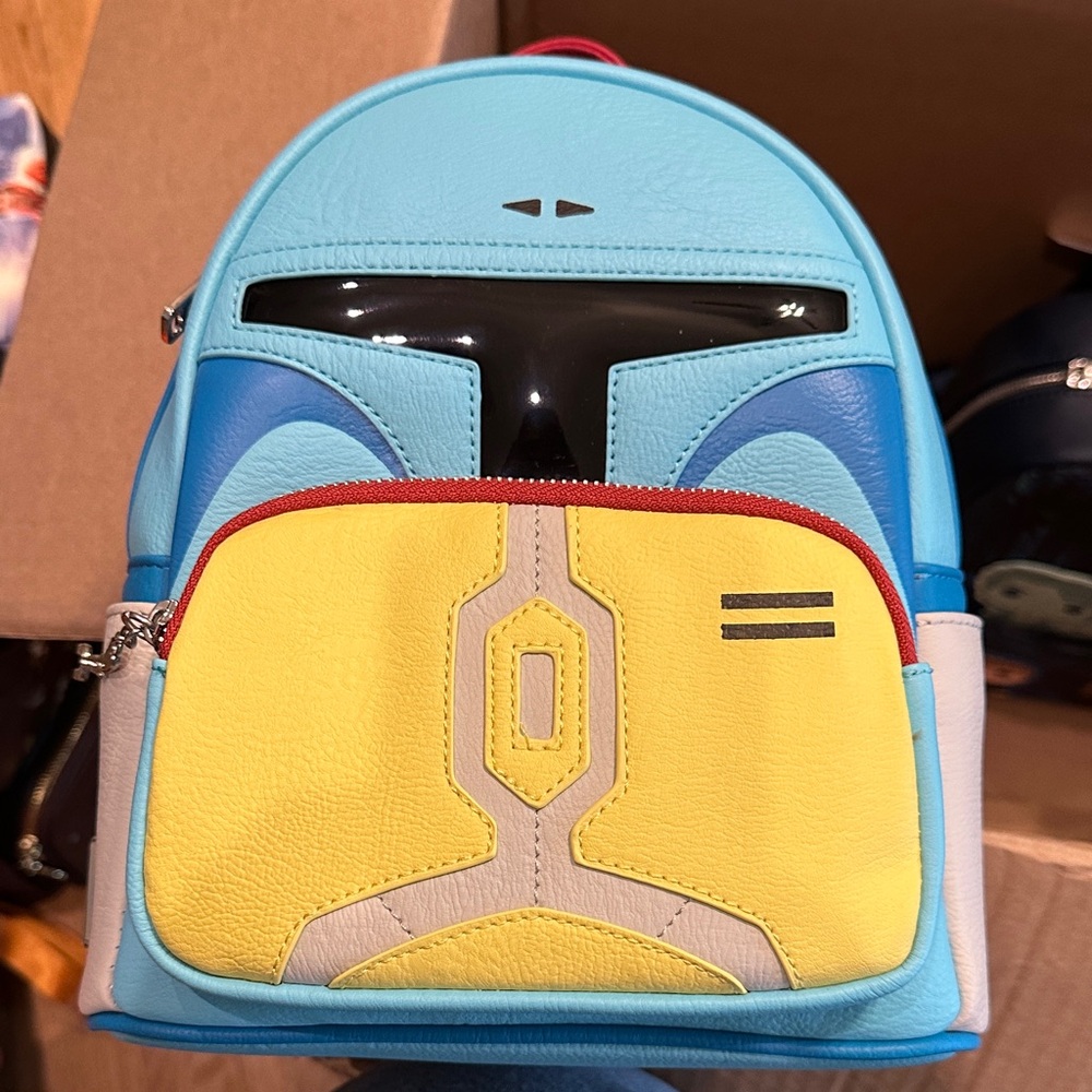 Loungefly NYCC Exclusive - Star Wars: Droids Boba Fett Mini Backpack New W Tags